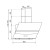 Каминная вытяжка Rainford RCH 3635 orange Каминная вытяжка Rainford RCH 3635 orange