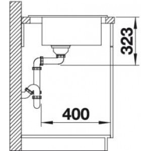 Кухонная мойка Blanco Palona 6 глянцевый белый (524731)