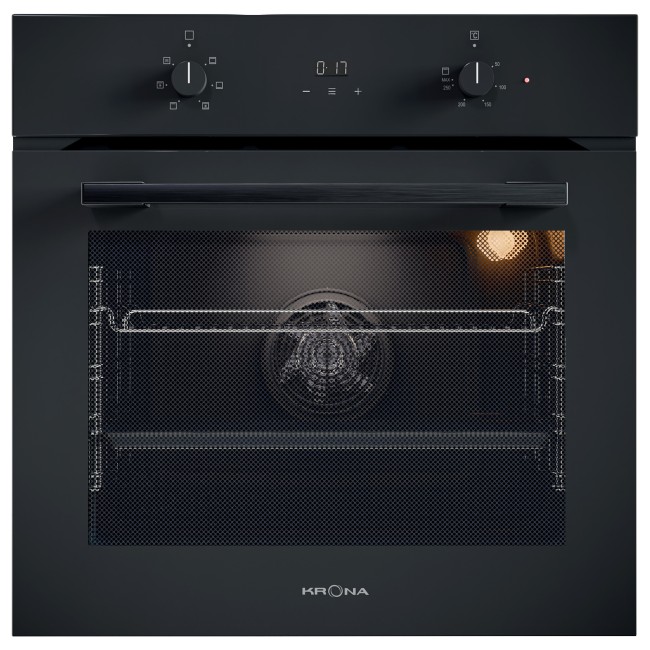 Встраиваемый электрический духовой шкаф Kronasteel MAGNETE 60 BL/BL