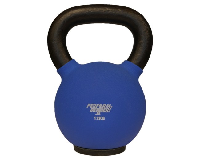 Гиря обрезиненная Perform Better Neoprene Kettlebell 12 кг (PB\4097-12\12-00-00)