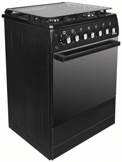 Комбинированная плита Ideal L405 ГК черный