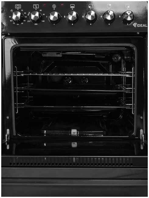 Комбинированная плита Ideal L405 ГК черный