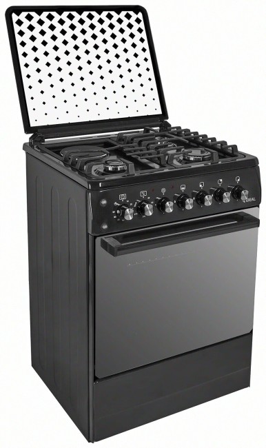 Комбинированная плита Ideal L405 ГК черный