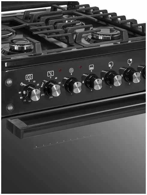 Комбинированная плита Ideal L405 ГК черный