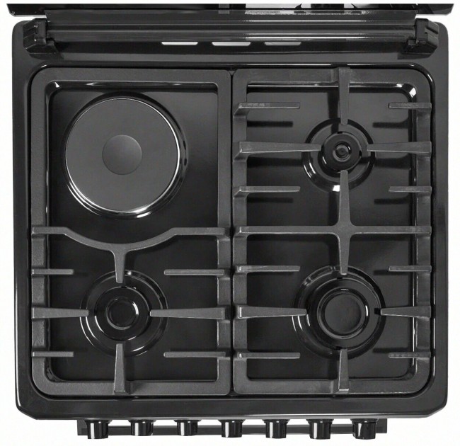 Комбинированная плита Ideal L405 ГК черный