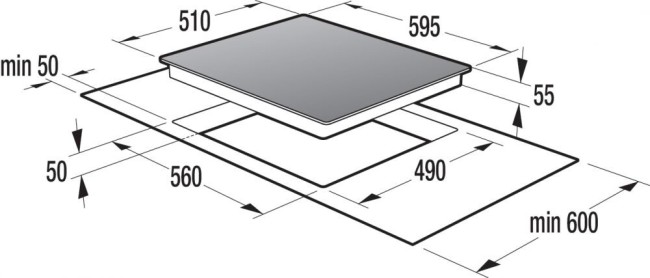 Встраиваемая индукционная варочная панель Gorenje IT 614 SC Встраиваемая индукционная варочная панель Gorenje IT 614 SC