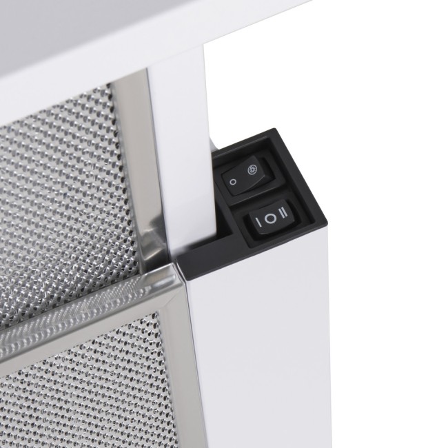 Кухонная вытяжка HOMSair FLAT 60 Glass белый