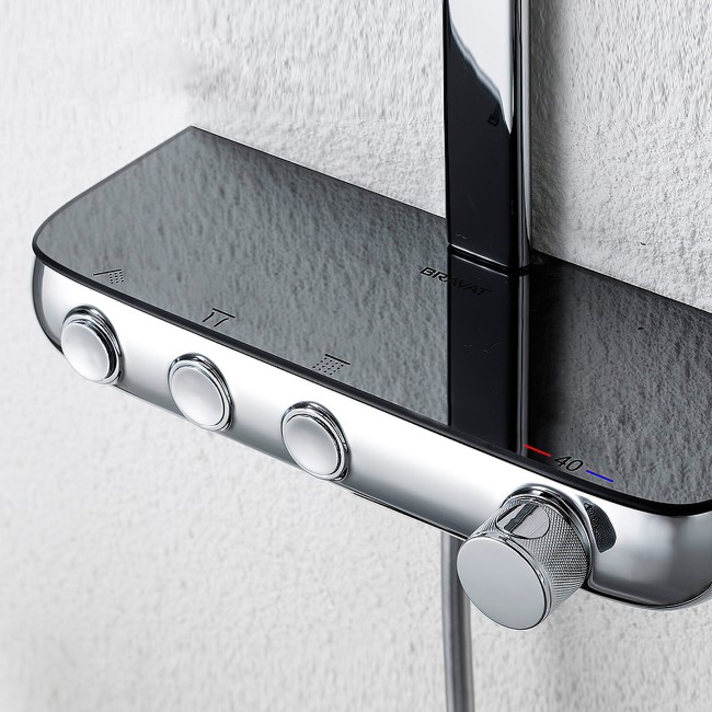 Душевая колонна Bravat Cobble (F6389423CP-A1-ENG) Душевая колонна Bravat Cobble (F6389423CP-A1-ENG)