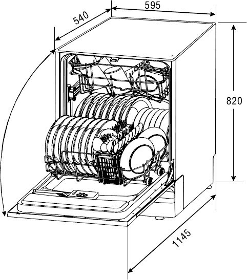 Встраиваемая посудомоечная машина Zigmund & Shtain DW 89.6003X