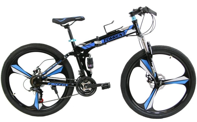 Велосипед Torrent Firefox черный голубой Велосипед Torrent Firefox черный голубой