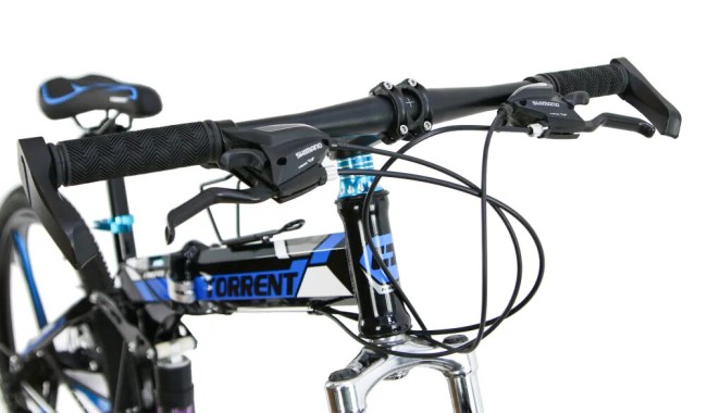 Велосипед Torrent Firefox черный голубой Велосипед Torrent Firefox черный голубой