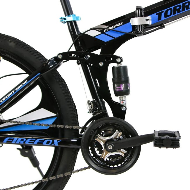 Велосипед Torrent Firefox черный голубой Велосипед Torrent Firefox черный голубой