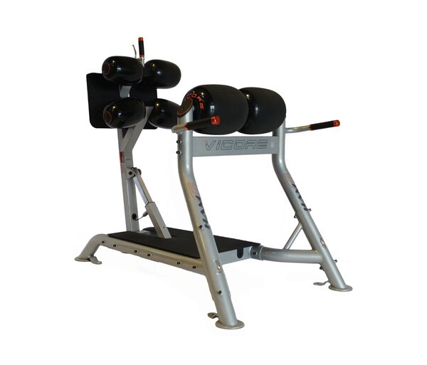 Глют-скамья Vicore Ham/Glute серебряный/черный