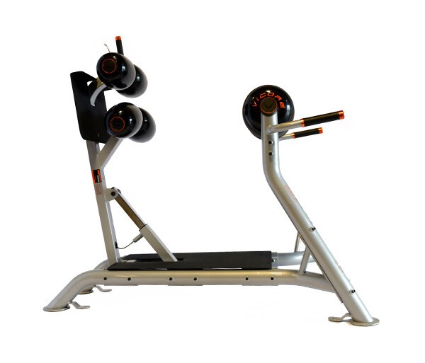 Глют-скамья Vicore Ham/Glute серебряный/черный