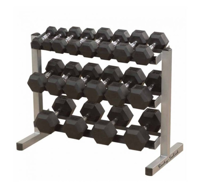 Стойка для гантелей Body Solid GDRT-6 (3-я полка) Стойка для гантелей Body Solid GDRT-6 (3-я полка)