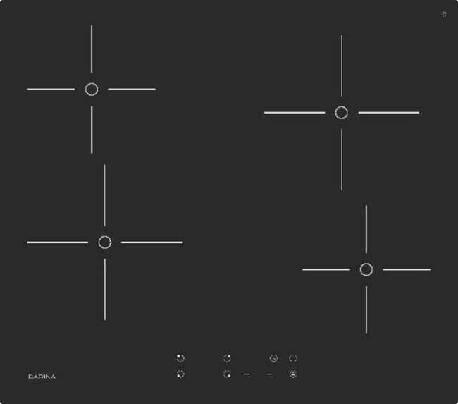 Встраиваемая электрическая варочная панель Darina PL E323 B