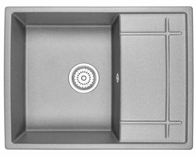 Кухонная мойка Granula GR-6501 алюминиум Кухонная мойка Granula GR-6501 алюминиум