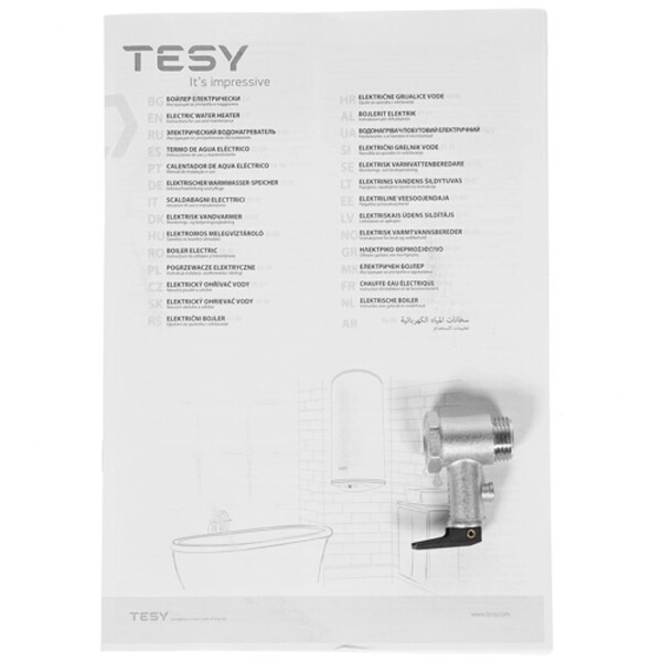 Водонагреватель накопительный Tesy GCV 804724D C21 ECW