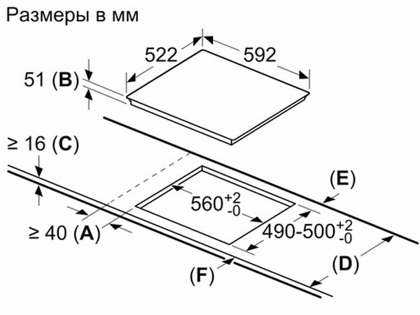 Встраиваемая индукционная варочная панель Bosch PIE61RBB5E