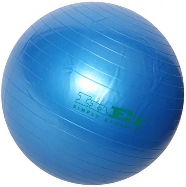 Гимнастический мяч INEX Swiss ball 75 см синий (BU-30\BL-75-00)
