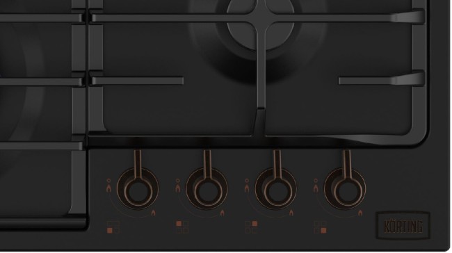 Встраиваемая газовая варочная панель Korting HG 674 CTCN Встраиваемая газовая варочная панель Korting HG 674 CTCN