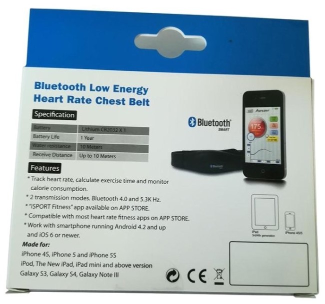 Кардиодатчик DFC W227Q нагрудный