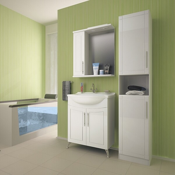 Зеркало-шкаф Mixline Мираж-60 (535187)