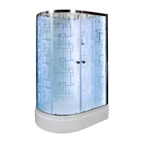 Душевая кабина Deto EM2712RNLED+GM