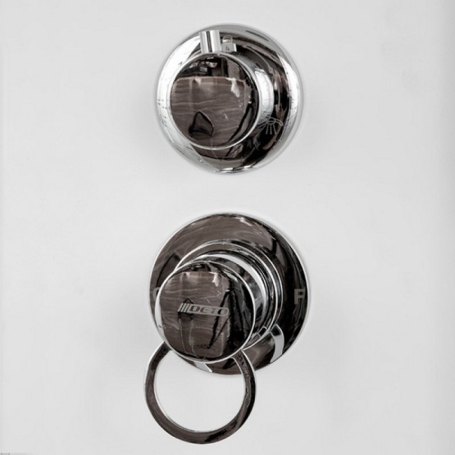 Душевая кабина Deto EM2712RNLED+GM Душевая кабина Deto EM2712RNLED+GM