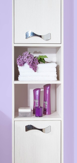 Шкаф-пенал Бриклаер Аргентина с корзиной светлая лиственница Шкаф-пенал Бриклаер Аргентина с корзиной светлая лиственница