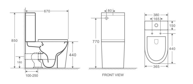 Унитаз напольный Grossman GR-4449S