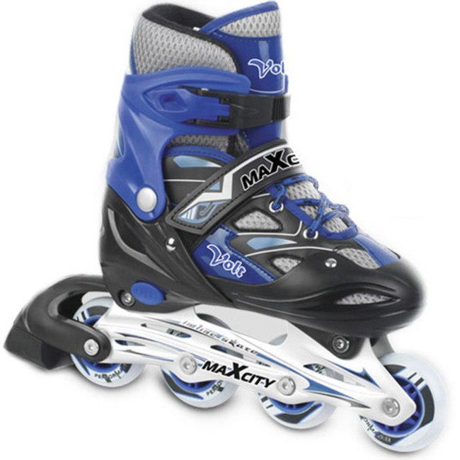 Роликовые коньки MaxCity MC VOLT COMBO синий 35-38 Роликовые коньки MaxCity MC VOLT COMBO синий 35-38