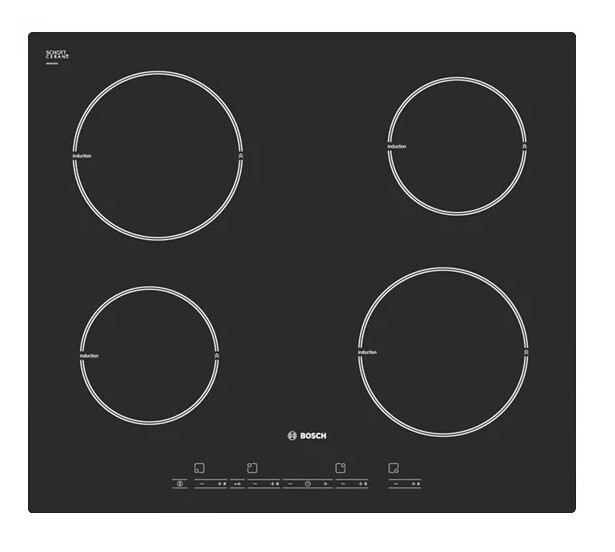 Встраиваемая индукционная варочная панель Bosch PIA611T16E Встраиваемая индукционная варочная панель Bosch PIA611T16E