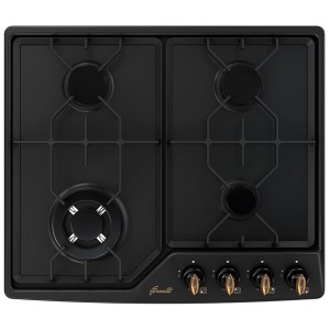 Встраиваемая газовая варочная панель Fornelli PGA 60 Grazia Antracit