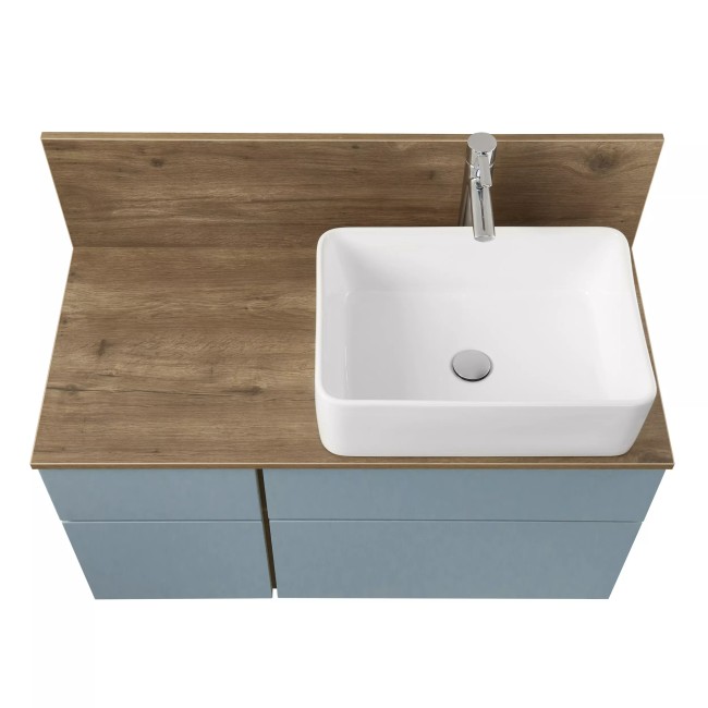 Столешница Aquaton Мишель 100 (1A256703MIDR0) Дуб Рустикальный