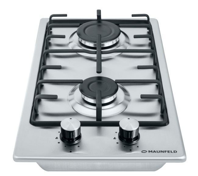 Встраиваемая газовая варочная панель Maunfeld EGHS.32.3ES нержавеющая сталь