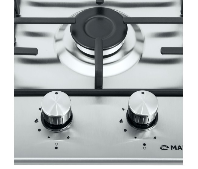 Встраиваемая газовая варочная панель Maunfeld EGHS.32.3ES нержавеющая сталь
