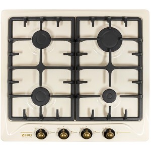 Встраиваемая газовая варочная панель ZorG BP5 FD rustical/cream (EMY) Встраиваемая газовая варочная панель ZorG BP5 FD rustical/cream (EMY)