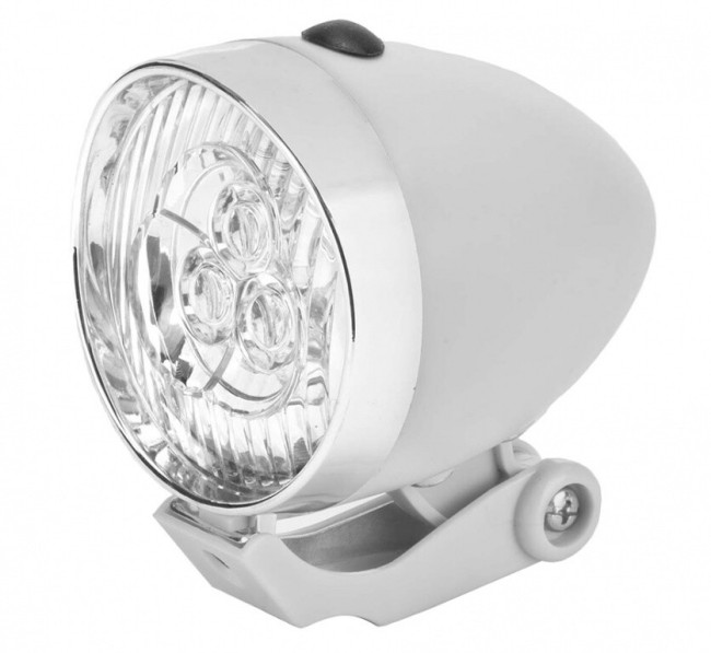 Фонарь передний Stels JY-592 белый