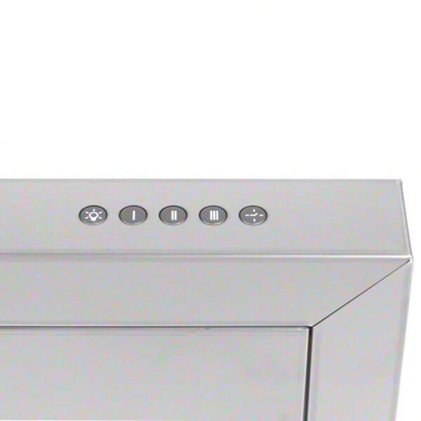 Каминная вытяжка Elikor Опал 90Н-650-Э3Д нержавеющая сталь