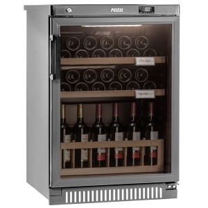 Винный шкаф Pozis ШВ-39 серебристый Винный шкаф Pozis ШВ-39 серебристый