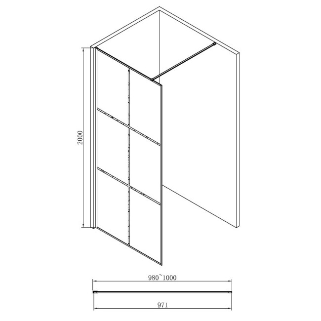 Walk-in Abber Immer Offen AG62100B
