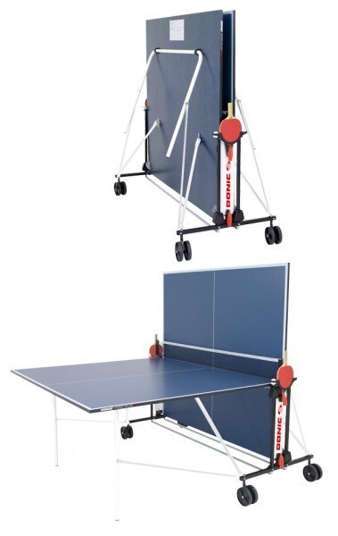 Стол теннисный Donic Indoor Roller Fun blue Стол теннисный Donic Indoor Roller Fun blue