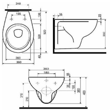 Комплект инсталляция и унитаз подвесной безободковый Geberit 458.122.NE.1