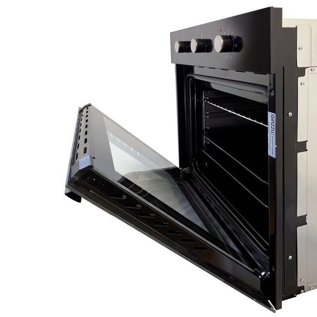 Встраиваемый электрический духовой шкаф Ginzzu HOE-241 черный