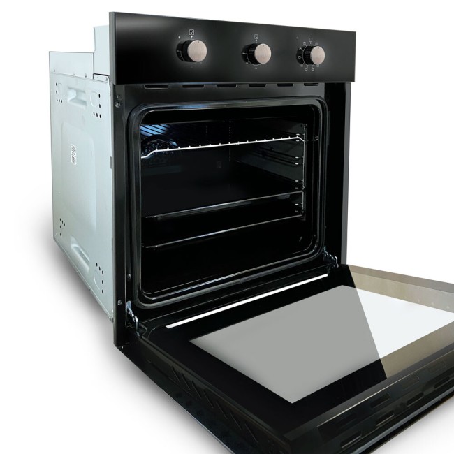 Встраиваемый электрический духовой шкаф Ginzzu HOE-241 черный