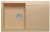 Кухонная мойка Polygran Gals-860 бежевый Кухонная мойка Polygran Gals-860 бежевый