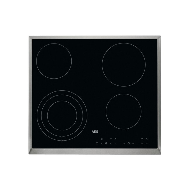Встраиваемая электрическая варочная панель Aeg HK 634020 XB Встраиваемая электрическая варочная панель Aeg HK 634020 XB