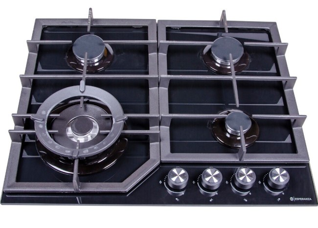 Встраиваемая газовая варочная панель Esperanza HG4G2W B Встраиваемая газовая варочная панель Esperanza HG4G2W B