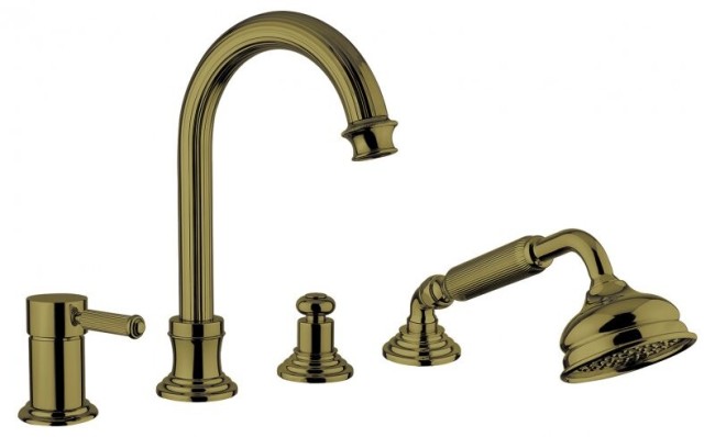 Смеситель на борт ванны Cezares (OLIMP-BVDM-02-L) бронза Смеситель на борт ванны Cezares (OLIMP-BVDM-02-L) бронза